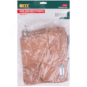 Пояс для инструмента, кожа, 11 отделений, 2 петли для инструмента - фото 3
