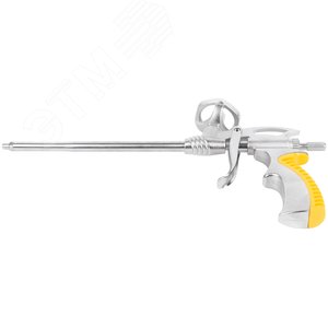 Пистолет для монтажной пены, цельнометаллический, прорезиненная ручка - фото 4