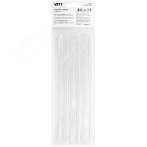 Стержни клеевые бесцветные д.11 мм х 200 мм, 6 шт - фото 4