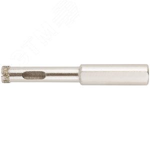 Коронки кольцевые по керамограниту, камню и кафелю алмазные, набор 2 шт, 8х67 мм - фото 2