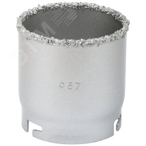 Изображение товара Коронка кольцевая по кафелю карбидная 67 мм (шт)