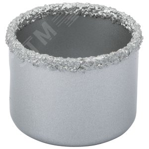 Коронка кольцевая по кафелю карбидная, глубина пропила 25 мм, 35 мм - фото 1