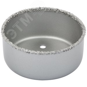 Изображение товара Коронка кольцевая по кафелю карбидная, глубина пропила 25 мм, 64 мм (шт)