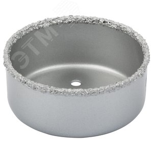 Коронка кольцевая по кафелю карбидная, глубина пропила 25 мм, 67 мм - фото 1