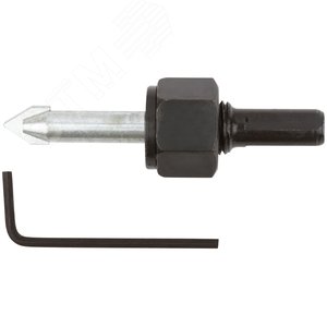 Изображение товара Адаптер с центрирующим сверлом для коронок кольцевых 16565-1657532-76 мм (шт)