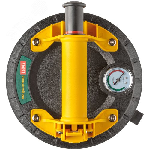 Стеклодомкрат Профи усиленный одинарный, пластиковый корпус, манометр, грузопоъемность 200 кг - фото 4