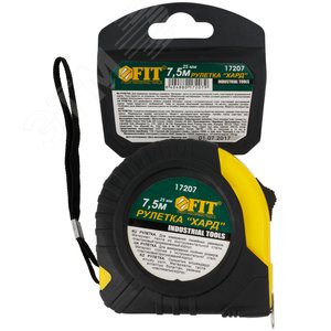 Рулетка прорезиненный корпус ''Хард'' 7.5 м x 25 мм - фото 3