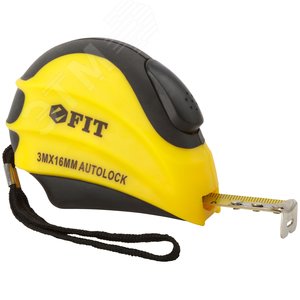 Рулетка с автостопом ''Инфинити'' 3 м x 16 мм - фото 1
