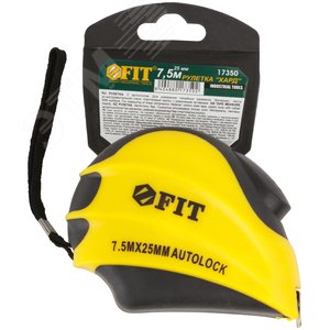 Рулетка с автостопом ''Инфинити'' 7.5 м x 25 мм - фото 2