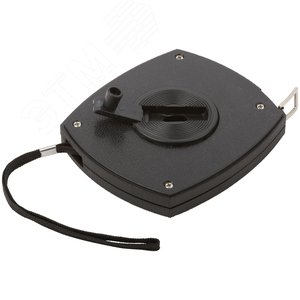 Рулетка, черный закрытый пластиковый корпус, стальная лента 30 м - фото 2