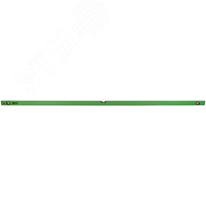 Уровень ''Техно'', 3 глазка, зеленый корпус, фрезерованная рабочая грань, шкала 2000 мм 18130 FIT - 5