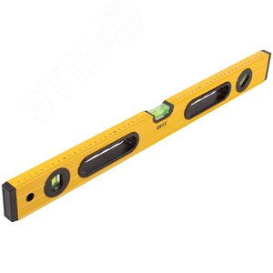 Уровень ''Янтарь'', 3 глазка, ручки, усиленный корпус, фрезер. рабочая грань, шкала 600 мм - фото 2