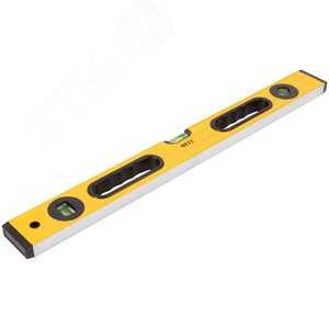 Уровень ''Янтарь'', 3 глазка, ручки, усиленный корпус, фрезер. рабочая грань, шкала 600 мм - фото 4