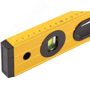 Уровень ''Янтарь'', 3 глазка, ручки, усиленный корпус, фрезер. рабочая грань, шкала 600 мм - фото 6