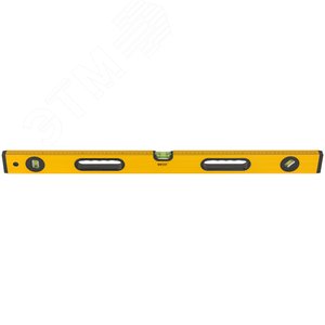 Уровень ''Янтарь'', 3 глазка, ручки, усиленный корпус, фрезер. рабочая грань, шкала 800 мм - фото 4