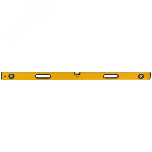 Уровень ''Янтарь'', 3 глазка, ручки, усиленный корпус, фрезер. рабочая грань, шкала 1200 мм - фото 4