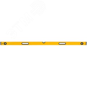 Уровень ''Янтарь'', 3 глазка, ручки, усиленный корпус, фрезер. рабочая грань, шкала 1500 мм - фото 4