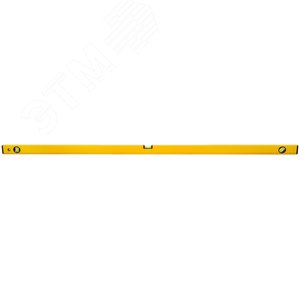 Уровень ''Стайл'', 3 глазка, желтый усиленный корпус, фрезерованная рабочая грань, шкала, Профи 1500 мм 18215 FIT - 2