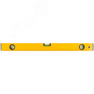 Уровень ''Магнит'', 2 глазка + 1 поворотный, желтый усиленный корпус, магниты, шкала, Профи 600 мм - фото 4