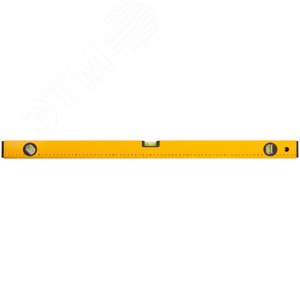 Уровень ''Магнит'', 2 глазка + 1 поворотный, желтый усиленный корпус, магниты, шкала, Профи 800 мм - фото 6