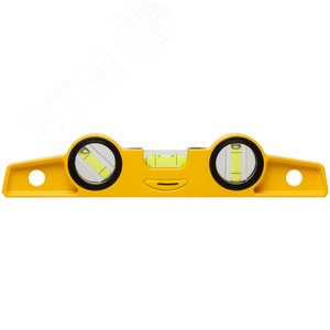 Уровень ''Хард'' мини, 3 глазка, литой усиленный профиль, фрезер.рабочая грань, магниты 250 мм - фото 2