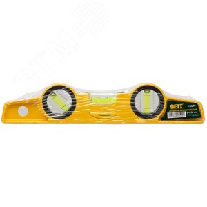 Уровень ''Хард'' мини, 3 глазка, литой усиленный профиль, фрезер.рабочая грань, магниты 250 мм - фото 3