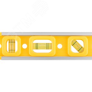 Уровень ''Торпедо'' пластиковый, 3 глазка, магнитный, с алюминиевой рамкой 225 мм - фото 5