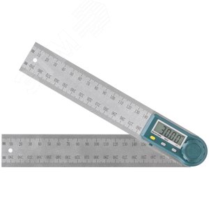 Угломер металлический нержавеющий с электронным отсчетом 200 мм - фото 1
