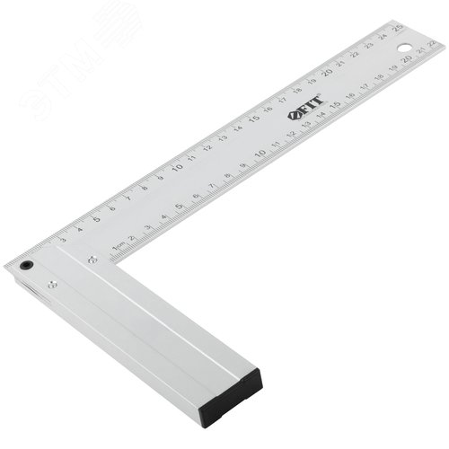 Угольник столярный литой алюмиевый Профи 250 мм - фото 2