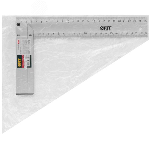 Угольник столярный литой алюмиевый Профи 250 мм - фото 3