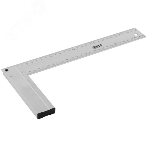 Угольник столярный литой алюмиевый Профи 300 мм - фото 2