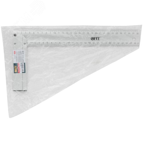 Угольник столярный литой алюмиевый Профи 300 мм - фото 3