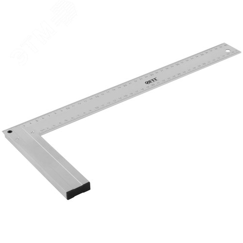 Угольник столярный литой алюмиевый Профи 400 мм - фото 2