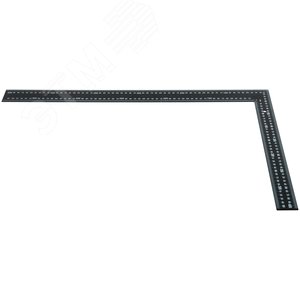 Угольник столярный цельно-металлический крашеная шкала 400X600 мм - фото 4