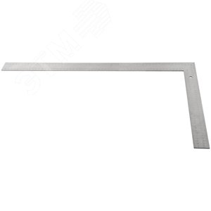 Угольник столярный цельно-металлический рифленая шкала 400X600 мм - фото 4