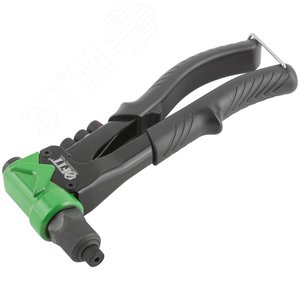 Заклепочник комбинированный Профи для резьбовых заклепок М3-М6 и вытяжных заклепок 2.4-4.8 мм (235 мм) - фото 2