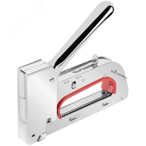"Степлер для узких скоб ""тип 53"" 4-14 мм, 2 положения силы удара, рессорный механизм, металлический корпус" - фото 2