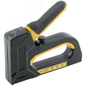 Степлер 6-в-1 для скоб ''тип 53'',''тип 53F'', ''тип 140'', ''тип 28'', ''тип 300'', ''тип 500'' , 4-14 мм, с регулировкой силы удара, рессорный механизм, алюминиевый корпус, прорезиненная ручка - фото 2