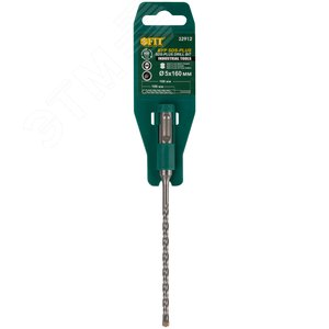 Бур по бетону SDS PLUS ''Профи'' с двойной резьбой 5x160 мм - фото 3