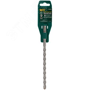 Бур по бетону SDS PLUS ''Профи'' с двойной резьбой 10x210 мм - фото 3