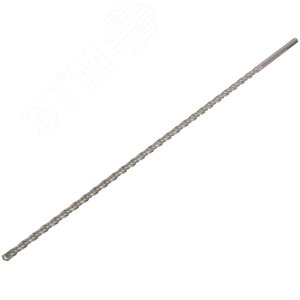 Бур по бетону SDS PLUS ''Профи'' с двойной резьбой 12x600 мм - фото 2