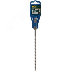 Бур по бетону SDS PLUS (синий корпус) 6x210 мм - фото 2