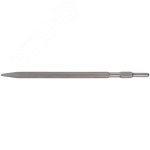 Зубило для молотка отбойного пикообразное НЕХ 17х410 мм - фото 1