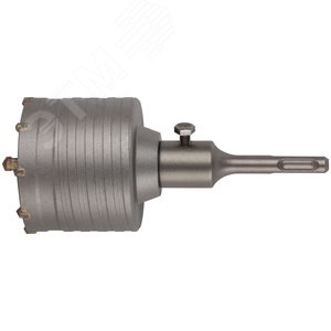 Коронка кольцевая по бетону, хвостовик 110 мм в сборе, 73 мм - фото 2