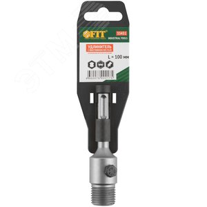 Удлинитель с хвостовиком SDS-PLUS для коронок по бетону, резьба М22, длина 100 мм - фото 3