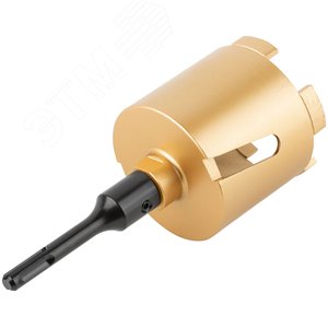 Коронка кольцевая по бетону алмазная безударная в сборе 82 мм - фото 5