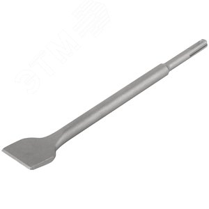 Зубило широкое изогнутое SDS-PLUS, легированная сталь 40х250х14 мм - фото 2