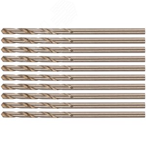 Сверла по металлу HSS полированные 2.5 мм (10 шт) - фото 4