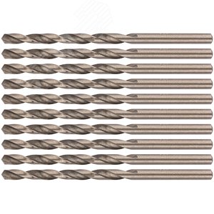 Сверла по металлу HSS полированные 3.0 мм (10 шт) - фото 4