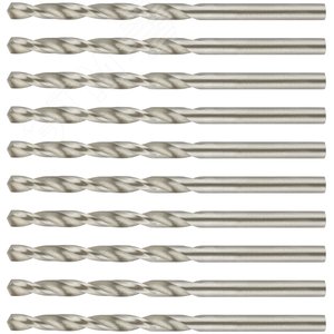 Сверла по металлу HSS полированные 4.0 мм (10 шт) - фото 4